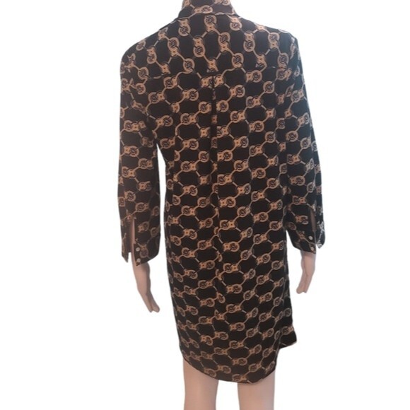 J. Mclaughlin Geometric Print Shift Dress - Picture 4 of 7